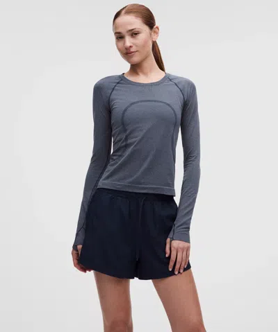 Lululemon Swiftly Tech Long-sleeve Shirt 2.0 In Animal Print
