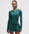 Lululemon Swiftly Tech Long-sleeve Shirt 2.0 In Green