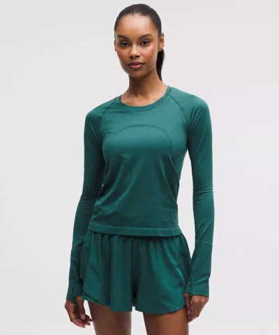 Lululemon Swiftly Tech Long-sleeve Shirt 2.0 In Green