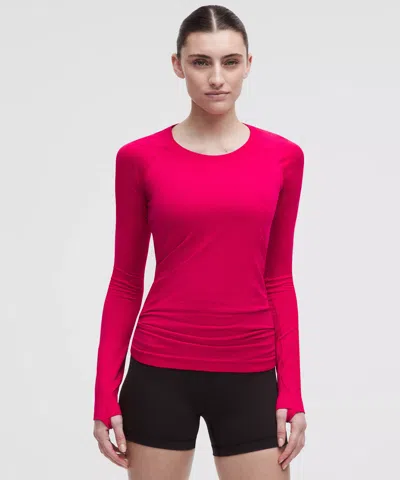 Lululemon Swiftly Tech Long-sleeve Shirt 2.0 In Pink