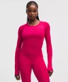 Lululemon Swiftly Tech Long-sleeve Shirt 2.0 In Pink