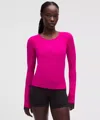 Lululemon Swiftly Tech Long-sleeve Shirt 2.0 In Pink