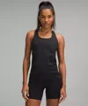 Lululemon Swiftly Tech Racerback Tank Top 2.0 Hip Length In Black