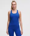 Lululemon Swiftly Tech Racerback Tank Top 2.0 Hip Length In Blue