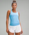 Lululemon Swiftly Tech Racerback Tank Top 2.0 Hip Length In Blue