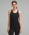 Lululemon Swiftly Tech Racerback Tank Top 2.0 Hip Length In Black