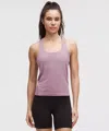 Lululemon Swiftly Tech Racerback Tank Top 2.0 Waist Length In Pink