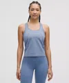 Lululemon Swiftly Tech Racerback Tank Top 2.0 Waist Length In Blue