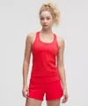 Lululemon Swiftly Tech Racerback Tank Top 2.0 Waist Length In Red