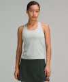 Lululemon Swiftly Tech Racerback Tank Top 2.0 Waist Length In White