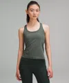 Lululemon Swiftly Tech Racerback Tank Top 2.0 Waist Length In Green