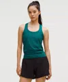 Lululemon Swiftly Tech Racerback Tank Top 2.0 Waist Length In Green