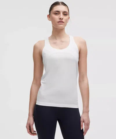 Lululemon Swiftly Tech Racerback Tank Top 2.0 In White