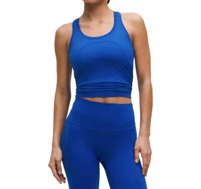 Lululemon Swiftly Tech Racerback Tank Top In Galactic Cobalt In Blue
