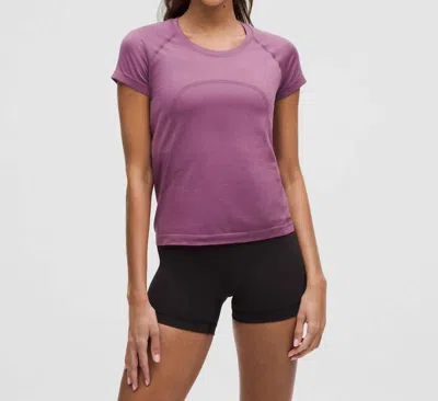 Lululemon Swiftly Tech Short Sleeve 2.0 Top In Mystic In Purple