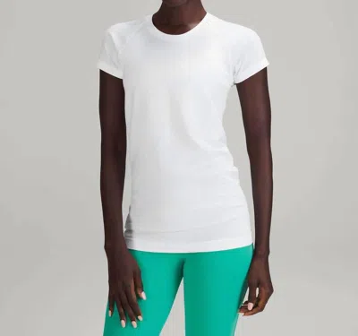 Lululemon Swiftly Tech Short Sleeve 2.0 Top In White