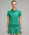 Lululemon Swiftly Tech Short-sleeve Polo Shirt In Green