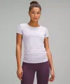 Lululemon Swiftly Tech Short-sleeve Shirt 2.0 In White