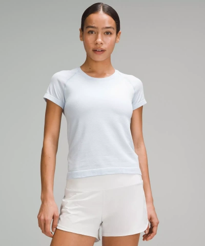 Lululemon Swiftly Tech Short-sleeve Shirt 2.0 Race Length In White