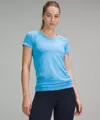 Lululemon Swiftly Tech Short-sleeve Shirt 2.0 In Blue