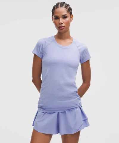Lululemon Swiftly Tech Short-sleeve Shirt 2.0 In Blue