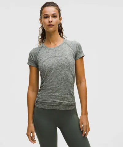 Lululemon Swiftly Tech Short-sleeve Shirt 2.0 In Gray
