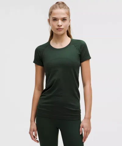 Lululemon Swiftly Tech Short-sleeve Shirt 2.0 Hip Length In Green