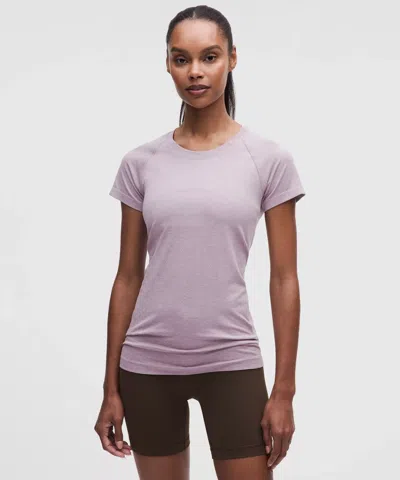 Lululemon Swiftly Tech Short-sleeve Shirt 2.0 In Purple