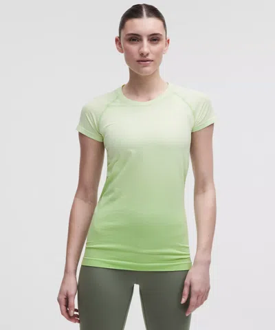 Lululemon Swiftly Tech Short-sleeve Shirt 2.0 In Green