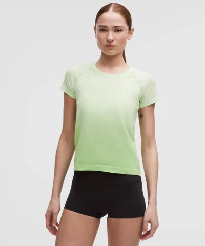 Lululemon Swiftly Tech Short-sleeve Shirt 2.0 In Green