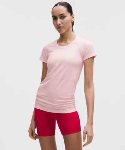 Lululemon Swiftly Tech Short-sleeve Shirt 2.0 In Pink
