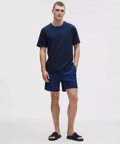 Lululemon Swim Short 5" In Blue