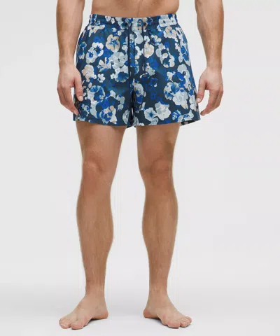 Lululemon Swim Shorts 5" Linerless In Blue