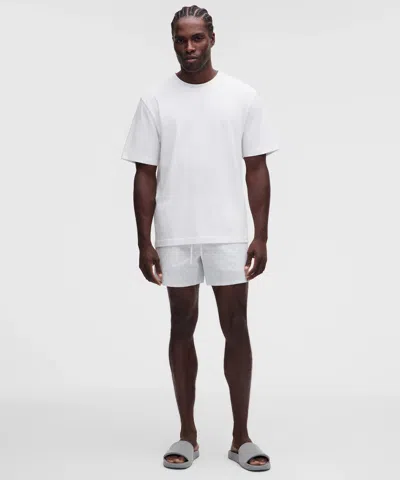 Lululemon Swim Short 5" In White