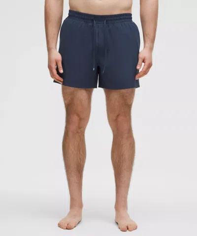 Lululemon Swim Shorts 5" Lined In Gray