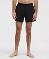 Lululemon Swim Shorts 5" Lined In Black