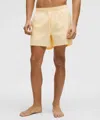 Lululemon Swim Shorts 5" Lined In Orange