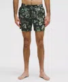 Lululemon Swim Shorts 5" Linerless In Green