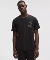 Lululemon Team Canada Men's Cotton Jersey Graphic T-shirt In Black