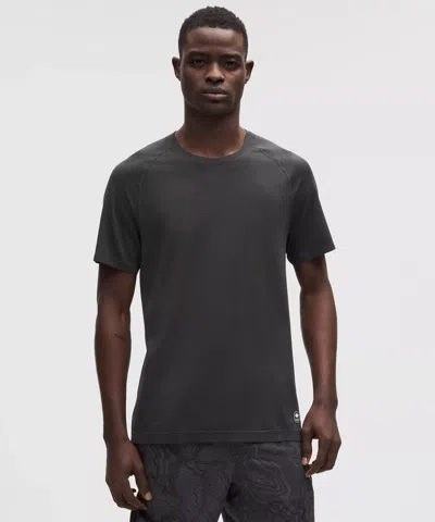 Lululemon Team Canada Metal Vent Tech Short-sleeve Shirt In Gray