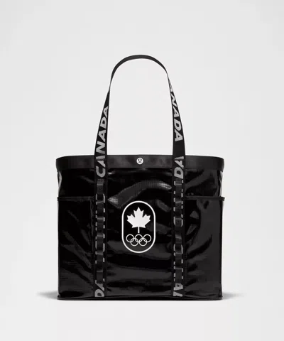Lululemon Team Canada Ripstop Cinch-closure Tote Bag 20l