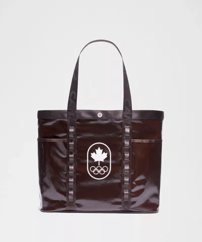 Lululemon Team Canada Ripstop Cinch-closure Tote Bag 20l