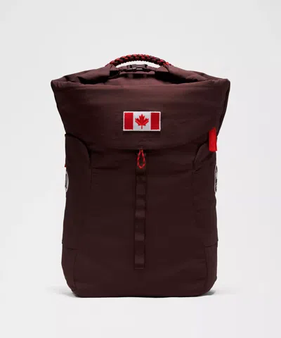 Lululemon Team Canada Rolltop Backpack 45l