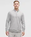 Lululemon Textured Double-knit Cotton Half Zip