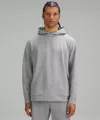 Lululemon At Ease Double-knit Textured Cotton-blend Hoodie