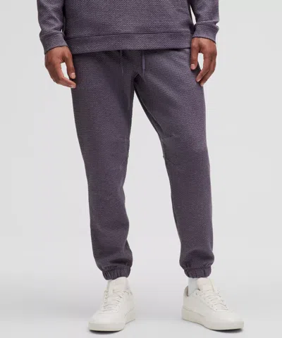Lululemon Textured Double-knit Cotton Joggers Shorter