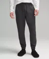 Lululemon Textured Double-knit Cotton Joggers Shorter In Black