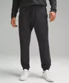 Lululemon Textured Double-knit Cotton Joggers Tall In Black