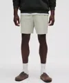 Lululemon Textured Double-knit Cotton Shorts 7"