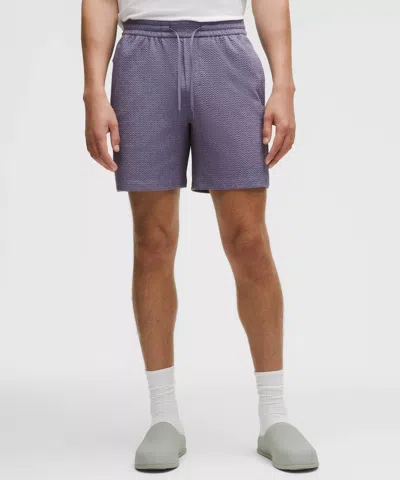 Lululemon Textured Double-knit Cotton Short 7"